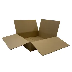 Faltkarton 400 x 400 x 100 / 1-wellig