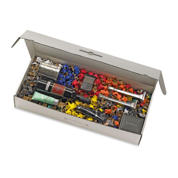 Karton-Polsterchips schwarz 400 Liter