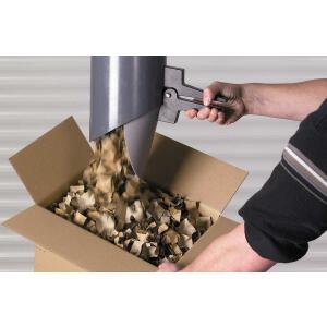 Karton-Polsterchips schwarz 400 Liter