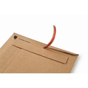 Buchverpackung 360 x 265 x 0-92 (mit Sicherungslaschen)