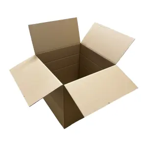 Faltkarton 606 x 606 x 594 / 2-wellig / Höhenriller