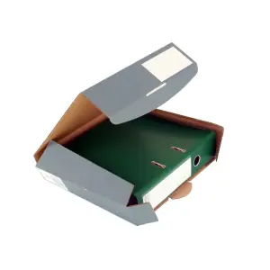 Ordner-Transport-Box Anthrazit 320 x 288 x 80