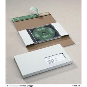 CD-Jewel-Mailer mit Adressfenster 225 x 125 x 12