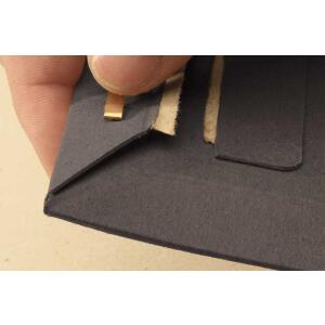 Versandtasche Schwarz 205 x 262 x 30