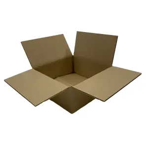 Faltkarton 200 x 200 x 80 / 1-wellig